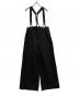 Spick and Span（スピックアンドスパン）の古着「サスペンダー付きワーカーパンツ」｜ブラック