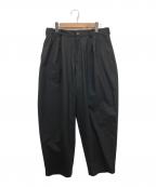 eN ROUTEアンルート）の古着「テーパードスラックス」｜ブラック