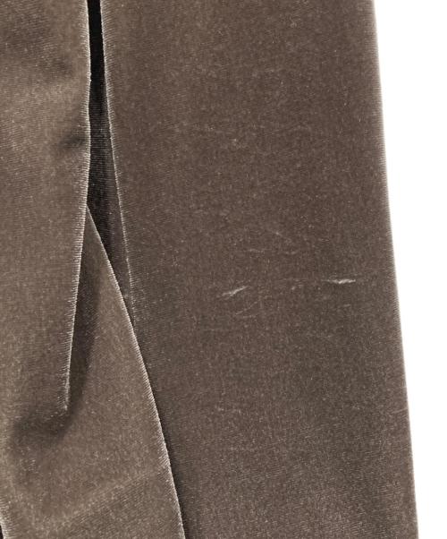 GIORGIO ARMANI（ジョルジョアルマーニ）GIORGIO ARMANI (ジョルジョアルマーニ) ベロアジャケット ブラウン サイズ:40の古着・服飾アイテム