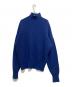 XANDER ZHOU（ザンダーゾウ）の古着「ハイネックニット」｜ブルー
