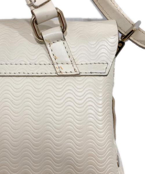 zanellato（ザネラート）zanellato (ザネラート) ポスティーナ 2WAYショルダーバッグ アイボリーの古着・服飾アイテム