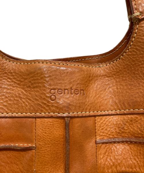 genten（ゲンテン）genten (ゲンテン) トートバッグ ブラウンの古着・服飾アイテム