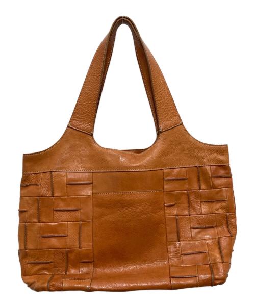 genten（ゲンテン）genten (ゲンテン) トートバッグ ブラウンの古着・服飾アイテム