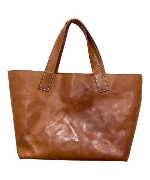 genten（ゲンテン）genten (ゲンテン) トートバッグ ブラウンの古着・服飾アイテム