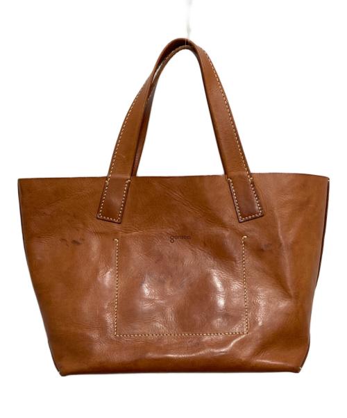 genten（ゲンテン）genten (ゲンテン) トートバッグ ブラウンの古着・服飾アイテム