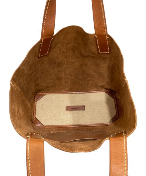 genten（ゲンテン）genten (ゲンテン) トートバッグ ブラウンの古着・服飾アイテム