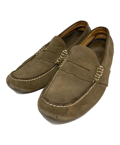 POLO RALPH LAUREN（ポロ・ラルフローレン）POLO RALPH LAUREN (ポロ・ラルフローレン) ドライビングシューズ オリーブ サイズ:9.5Dの古着・服飾アイテム