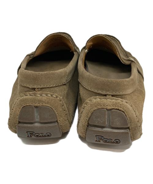 POLO RALPH LAUREN（ポロ・ラルフローレン）POLO RALPH LAUREN (ポロ・ラルフローレン) ドライビングシューズ オリーブ サイズ:9.5Dの古着・服飾アイテム