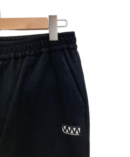 WHITE MOUNTAINEERING（ホワイトマウンテ二アニング）WHITE MOUNTAINEERING (ホワイトマウンテ二アニング) ウールイージーパンツ ブラック サイズ:2の古着・服飾アイテム