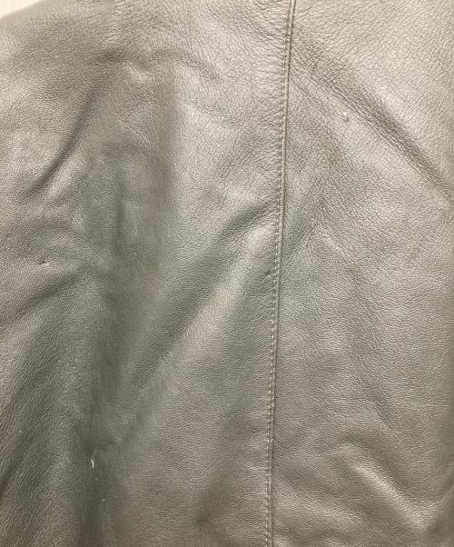 echtes leder（エヒテス レーダァ）echtes leder (エヒテス レーダァ) レザージャケット グレー サイズ:56の古着・服飾アイテム