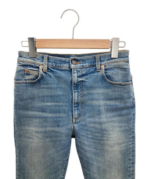 GUCCI（グッチ）GUCCI (グッチ) Horsebit Jeans インディゴ サイズ:W25(160 66Y)の古着・服飾アイテム