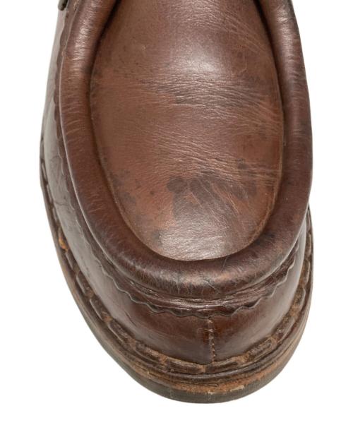 PARABOOT（パラブーツ）PARABOOT (パラブーツ) チロリアンシューズ ブラウン サイズ:41　1/2の古着・服飾アイテム