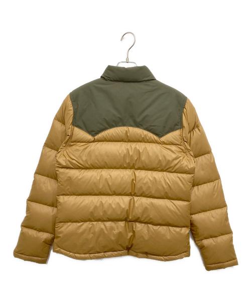 Patagonia（パタゴニア）Patagonia (パタゴニア) ビビーダウンジャケット ベージュ×カーキ サイズ:Sの古着・服飾アイテム