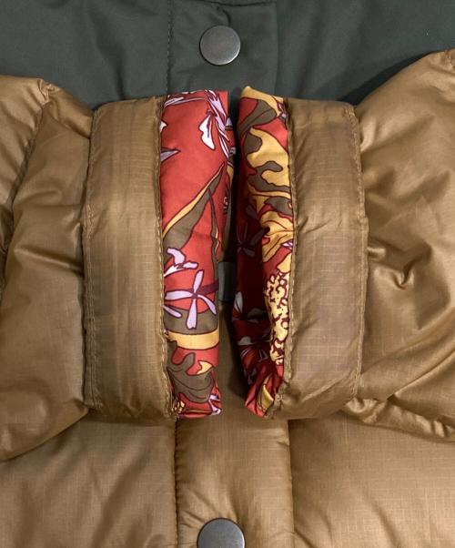 Patagonia（パタゴニア）Patagonia (パタゴニア) ビビーダウンジャケット ベージュ×カーキ サイズ:Sの古着・服飾アイテム