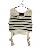 rittoリット）の古着「ニットベスト」｜アイボリー