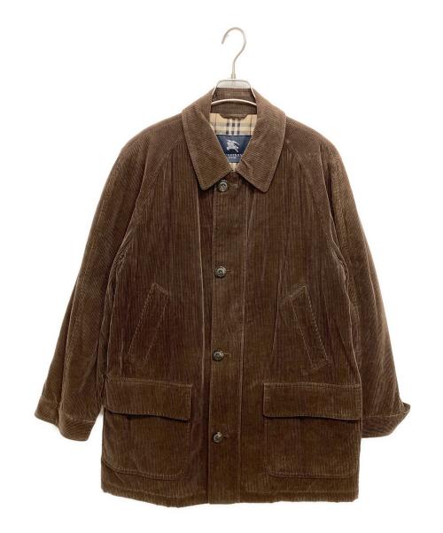 BURBERRY LONDON（バーバリーロンドン）BURBERRY LONDON (バーバリーロンドン) コーデュロイコート ブラウン サイズ:Mの古着・服飾アイテム