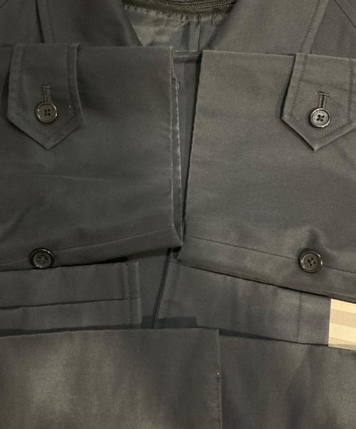 BURBERRY LONDON（バーバリーロンドン）BURBERRY LONDON (バーバリーロンドン) ライナー付ステンカラーコート ブラック サイズ:Sの古着・服飾アイテム