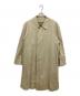 BURBERRY LONDON（バーバリーロンドン）の古着「ライナー付ステンカラーコート」｜ベージュ