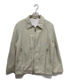 HERMES（エルメス）の古着「ジップアップナイロンジャケット」｜アイボリー