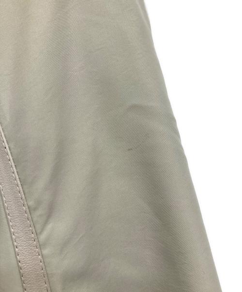 HERMES（エルメス）HERMES (エルメス) ジップアップナイロンジャケット アイボリー サイズ:48の古着・服飾アイテム