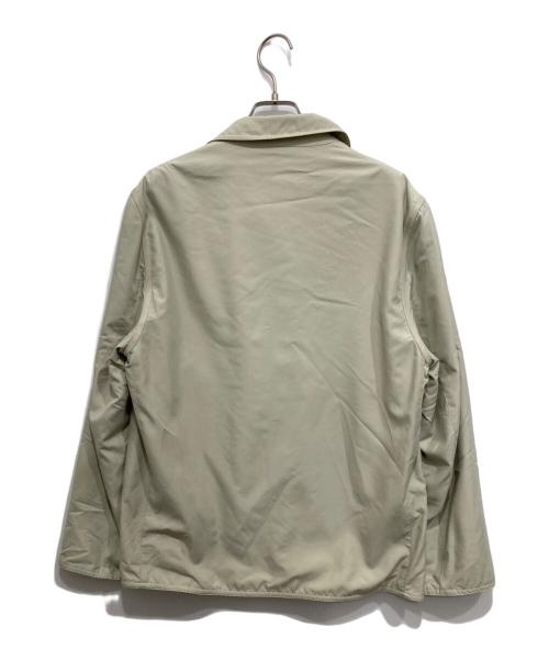 HERMES（エルメス）HERMES (エルメス) ジップアップナイロンジャケット アイボリー サイズ:48の古着・服飾アイテム
