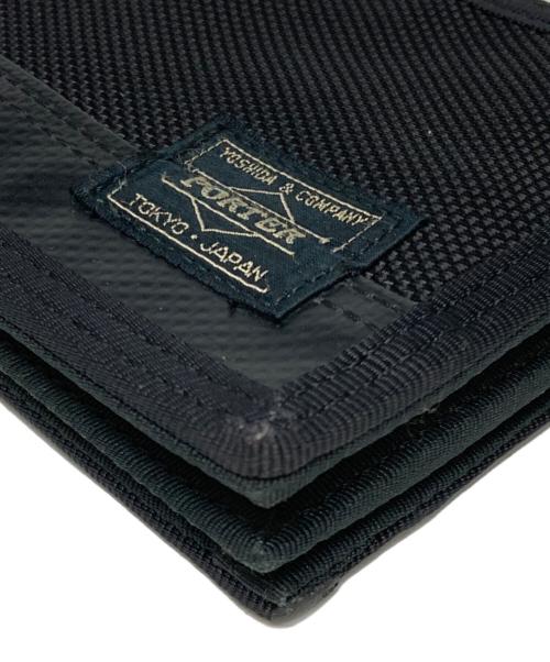 PORTER（ポーター）PORTER (ポーター) 2つ折り財布 ブラックの古着・服飾アイテム