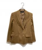 allurevilleアルアバイル）の古着「金ボタンダブルブレストジャケット」｜ブラウン