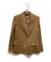 allureville（アルアバイル）の古着「金ボタンダブルブレストジャケット」｜ブラウン