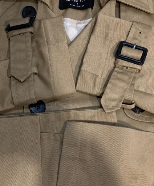 UNITED TOKYO（ユナイテッドトーキョー）UNITED TOKYO (ユナイテッドトーキョー) トレンチコート ブラウン サイズ:Sの古着・服飾アイテム