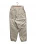 JACKMAN (ジャックマン) Canvas Rookie Pants アイボリー サイズ:S 未使用品：9000円
