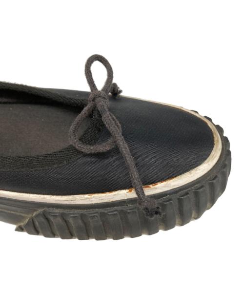 MM6 Maison Margiela（エムエムシックスメゾンマルジェラ）MM6 Maison Margiela (エムエムシックスメゾンマルジェラ) バレリーナスニーカー ブラック サイズ:38の古着・服飾アイテム