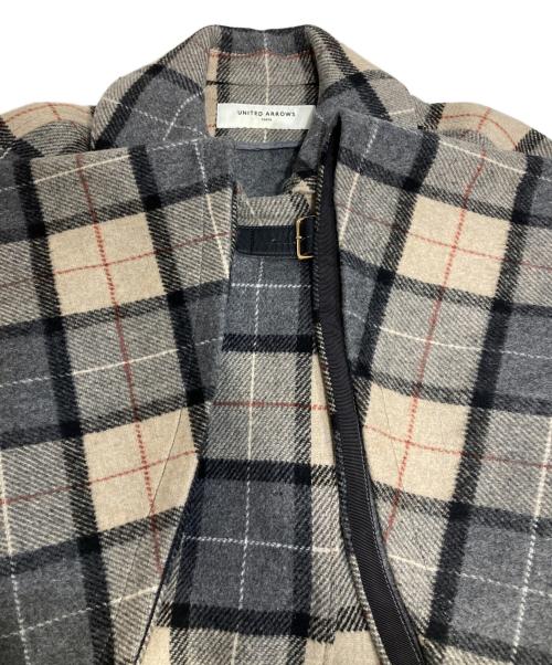 UNITED ARROWS（ユナイテッドアローズ）UNITED ARROWS (ユナイテッドアローズ) コート グレー サイズ:FREEの古着・服飾アイテム