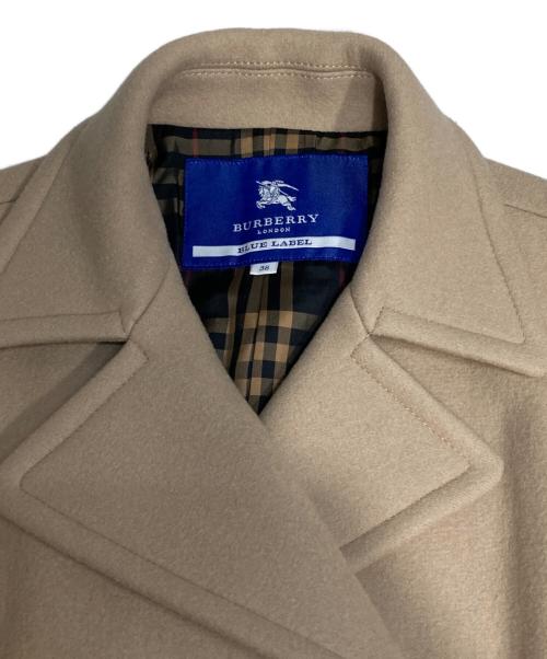 BURBERRY BLUE LABEL（バーバリーロンドンブルーレーベル）BURBERRY BLUE LABEL (バーバリーロンドンブルーレーベル) コート ベージュ サイズ:M(38)の古着・服飾アイテム