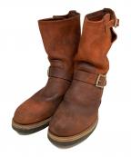 RED WINGレッドウィング）の古着「エンジニアブーツ」｜ブラウン