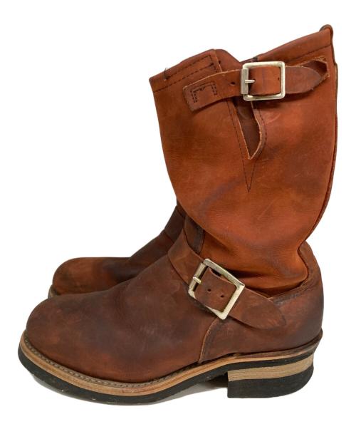 RED WING（レッドウィング）RED WING (レッドウィング) エンジニアブーツ ブラウン サイズ:6Dの古着・服飾アイテム