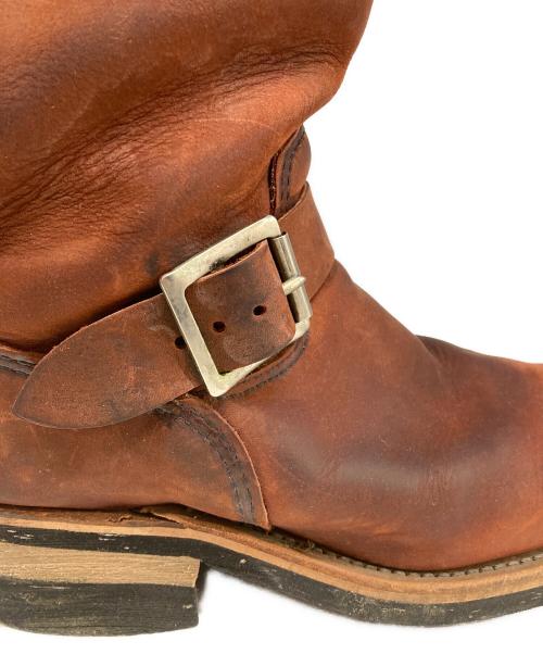 RED WING（レッドウィング）RED WING (レッドウィング) エンジニアブーツ ブラウン サイズ:6Dの古着・服飾アイテム