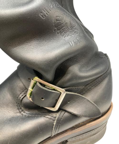 CHIPPEWA（チペワ）CHIPPEWA (チペワ) エンジニアブーツ ブラック サイズ:7Eの古着・服飾アイテム