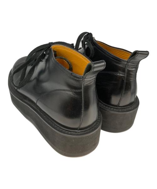 Y's for men（ワイズフォーメン）Y's for men (ワイズフォーメン) 8ホールデミブーツ ブラック サイズ:Mの古着・服飾アイテム