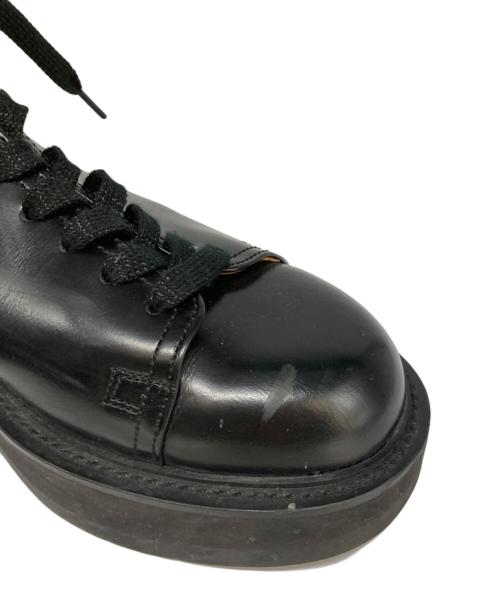 Y's for men（ワイズフォーメン）Y's for men (ワイズフォーメン) 8ホールデミブーツ ブラック サイズ:Mの古着・服飾アイテム