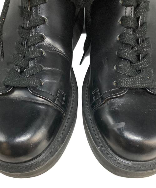 Y's for men（ワイズフォーメン）Y's for men (ワイズフォーメン) 8ホールデミブーツ ブラック サイズ:Mの古着・服飾アイテム