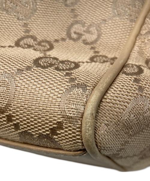 GUCCI（グッチ）GUCCI (グッチ) GGキャンバス ワンショルダーバッグ ベージュの古着・服飾アイテム