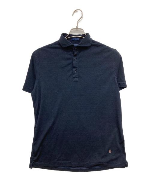 GUY ROVER（ギローバー）GUY ROVER (ギローバー) ポロシャツ ネイビー サイズ:Lの古着・服飾アイテム