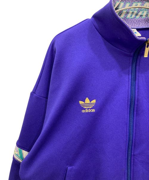 adidas（アディダス）adidas (アディダス) トラックジャケット パープル サイズ:XO（180cm）の古着・服飾アイテム