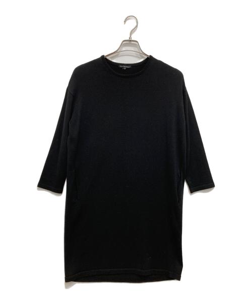 23区（ニジュウサンク）23区 (ニジュウサンク) ウールワンピース ブラック サイズ:38の古着・服飾アイテム