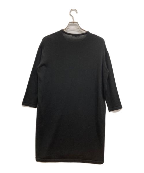 23区（ニジュウサンク）23区 (ニジュウサンク) ウールワンピース ブラック サイズ:38の古着・服飾アイテム