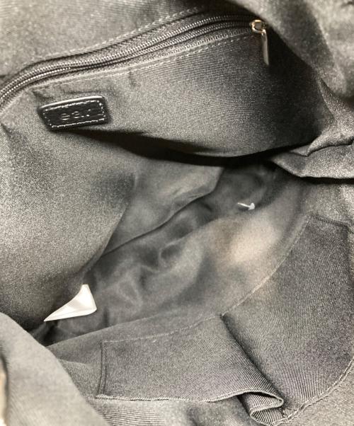 ear PAPILLONNER（イアパピヨネ）ear PAPILLONNER (イアパピヨネ) 巾着ショルダーバッグ ブラックの古着・服飾アイテム