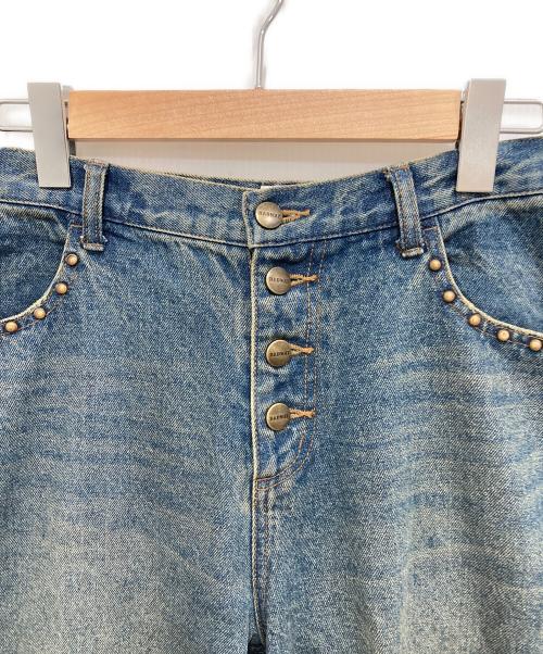 BADWAY（バッドウェイ）BADWAY (バッドウェイ) Blast studs denim インディゴ サイズ:Lの古着・服飾アイテム