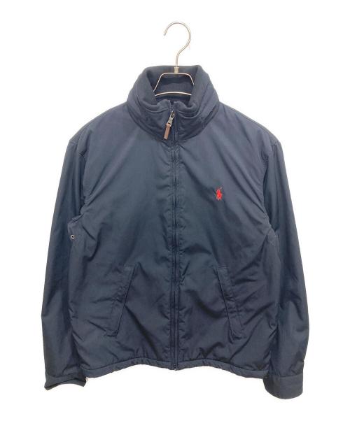 POLO RALPH LAUREN（ポロ・ラルフローレン）POLO RALPH LAUREN (ポロ・ラルフローレン) 裏フリースジャケット ネイビー サイズ:Sの古着・服飾アイテム