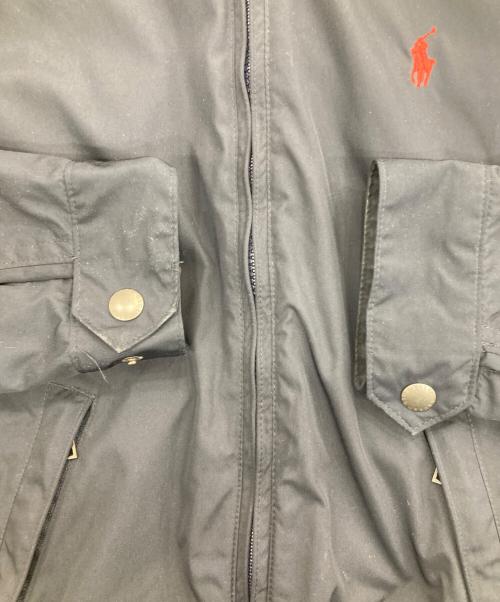 POLO RALPH LAUREN（ポロ・ラルフローレン）POLO RALPH LAUREN (ポロ・ラルフローレン) 裏フリースジャケット ネイビー サイズ:Sの古着・服飾アイテム