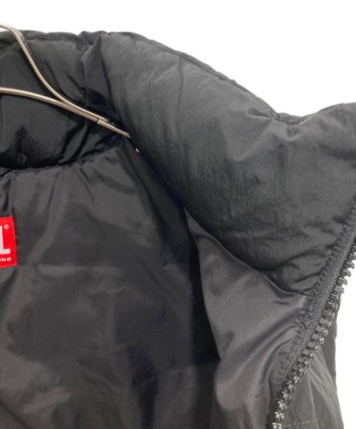 DIESEL（ディーゼル）DIESEL (ディーゼル) ダウンベスト ブラック サイズ:50の古着・服飾アイテム